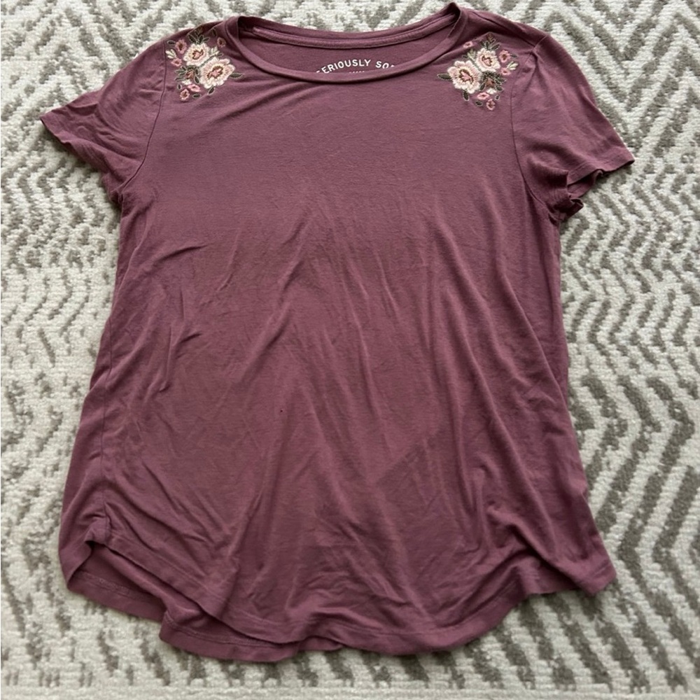 Aeropostale Women's Embroidered Top